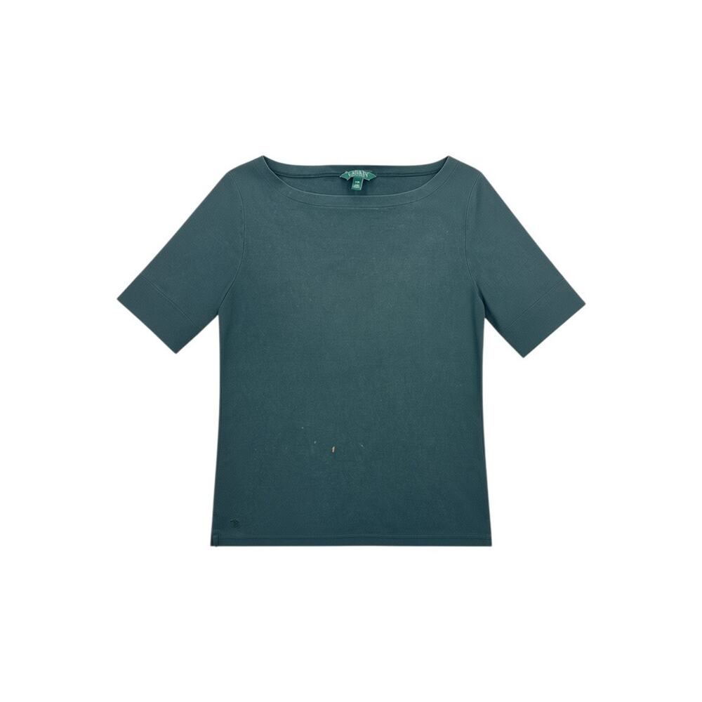 Lauren by Ralph Lauren Women's Shirt Size L Green